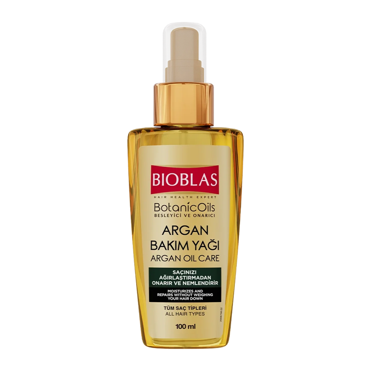 روغن آرگان بیوبلاس مدل Botanic Oils حجم 100 میلی‌لیتر