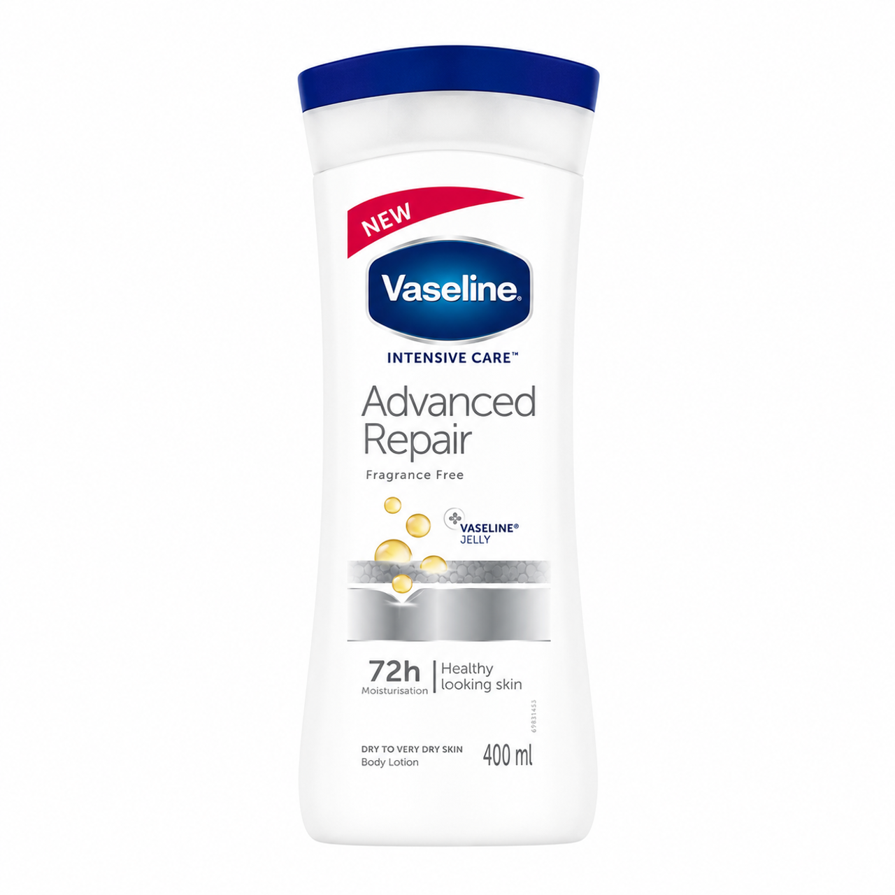 لوسیون بدن وازلین مدل Advanced Repair حجم ۴۰۰ میل