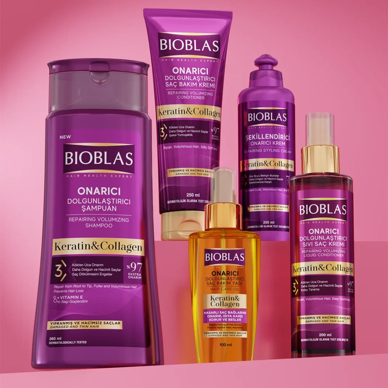 Bioblas Collagen & Keratin Hair Conditioner 250 ml