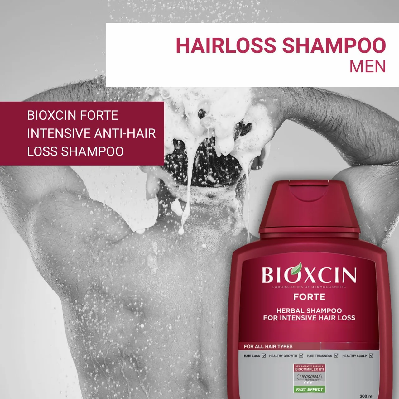 bioxcin forte hair loss shampoo