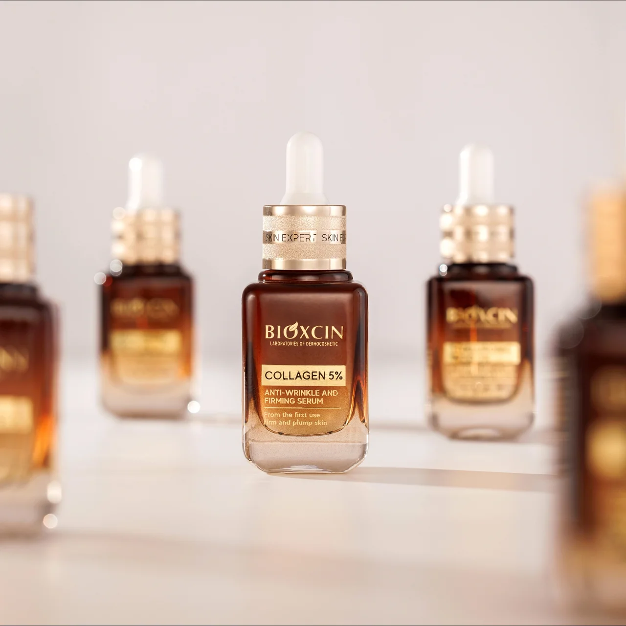 سرم کلاژن و هیالورونیک اسید بیوکسین مدل Skin Expert ضد پیری حجم 30 میلی‌لیتر