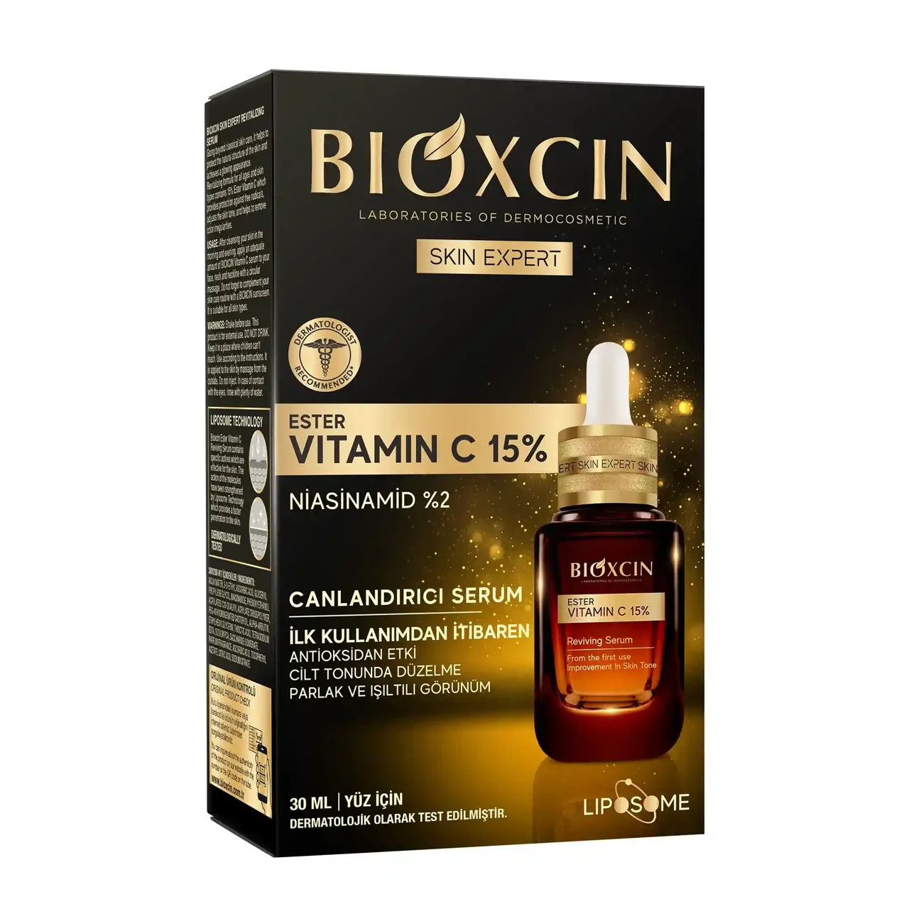 سرم ویتامین C 15% بیوکسین مدل Skin Expert حجم 30 میلیلیتر